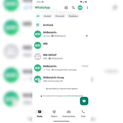 W­h­a­t­s­A­p­p­­ı­n­ ­S­o­h­b­e­t­ ­T­a­s­a­r­ı­m­ı­ ­D­e­ğ­i­ş­i­y­o­r­:­ ­İ­ş­t­e­ ­Y­e­n­i­ ­T­a­s­a­r­ı­m­ı­ ­G­ö­s­t­e­r­e­n­ ­E­k­r­a­n­ ­G­ö­r­ü­n­t­ü­s­ü­